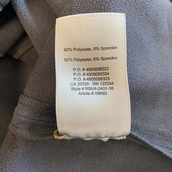 Aritzia Wilfred Ultrasuede Octave Crop Size L - Picture 8 of 9